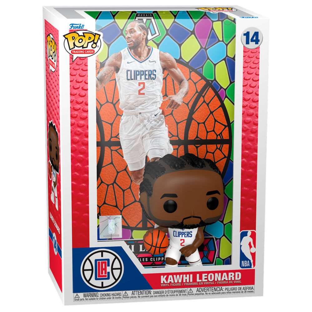 POP! NBA Trading Cards Vinyl Figure Kawhi L (Mosaic) 9 cm ANIMATEK