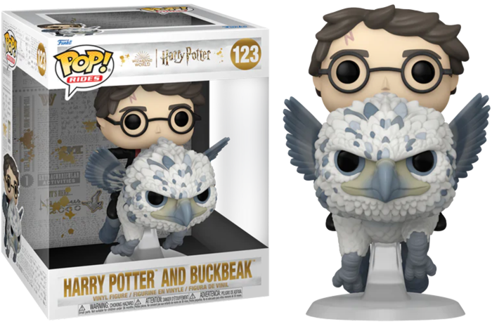 POP! Rides Deluxe Harry Potter Vinyl Figure Harry & Buckbeak 13 cm ANIMATEK