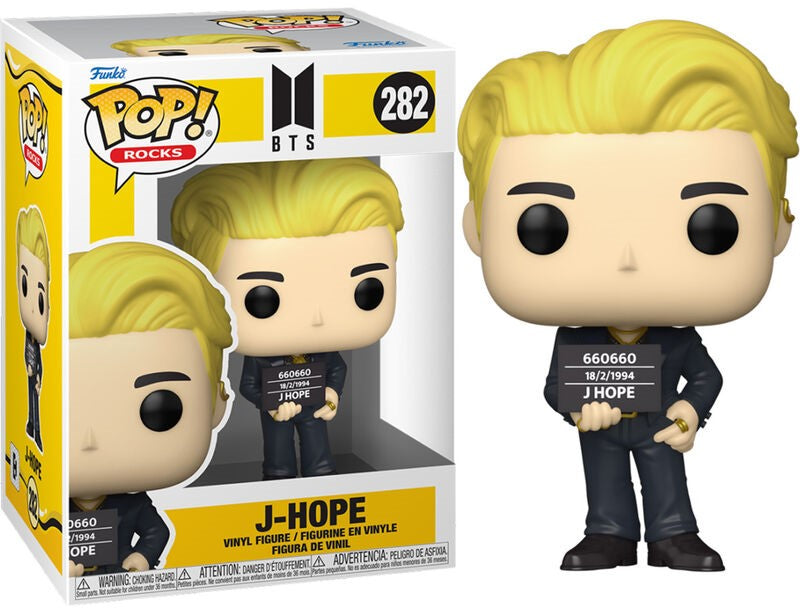 POP! Rocks BTS Vinyl Figure Butter J Hope 9 cm ANIMATEK