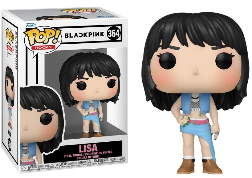 POP! Rocks Blackpink Vinyl Figure Lisa 9 cm ANIMATEK