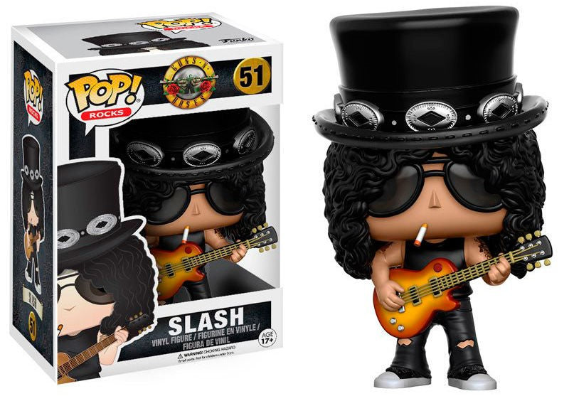 POP! Rocks Guns N Roses Vinyl Figure Slash 9 cm ANIMATEK