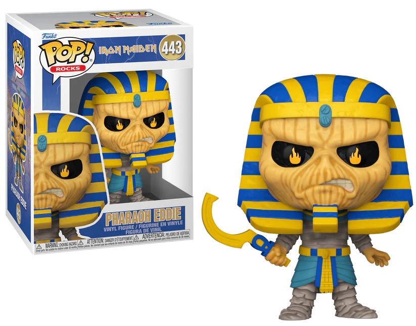 POP! Rocks: Iron Maiden - Pharaoh Eddie 9cm ANIMATEK