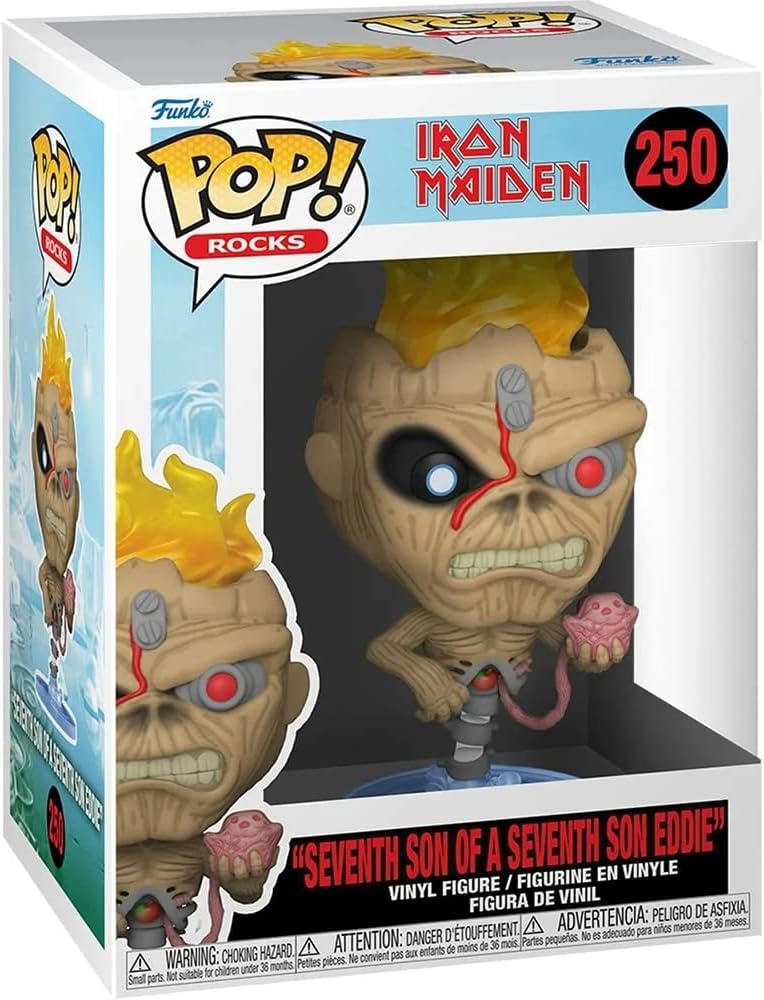 POP! Rocks Iron Maiden Vinyl Figure Eddie - Seventh Son of Seventh Son 9 cm ANIMATEK