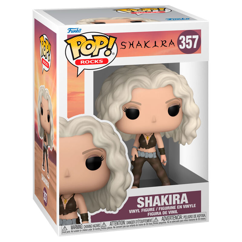 POP! Rocks Shakira Vinyl Figure Wherever/Whenever 9 cm ANIMATEK