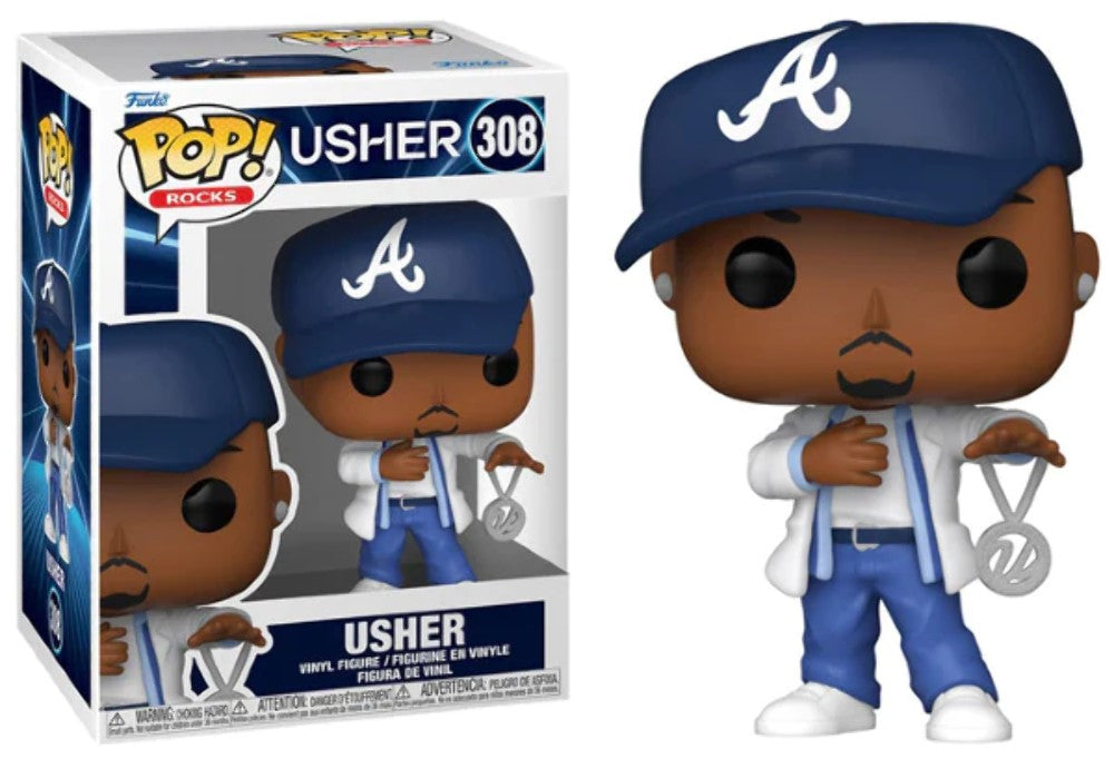 POP! Rocks Usher Vinyl Figure Yeah 9 cm ANIMATEK