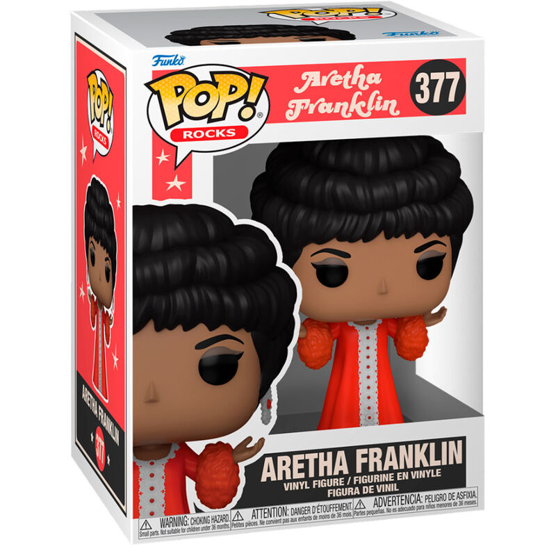 POP! Rocks Vinyl Figure Aretha Franklin (AW Show) 9 cm ANIMATEK