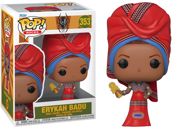 POP! Rocks Vinyl Figure Erykah Badu (Tyrone) 9 cm ANIMATEK