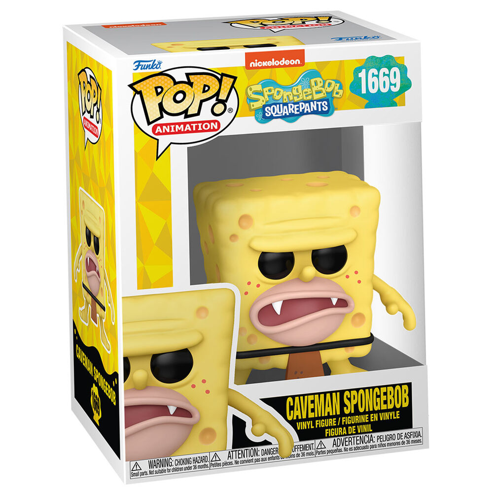 POP! SpongeBob SquarePants 25th Anniversary - Caveman SB 9 cm ANIMATEK