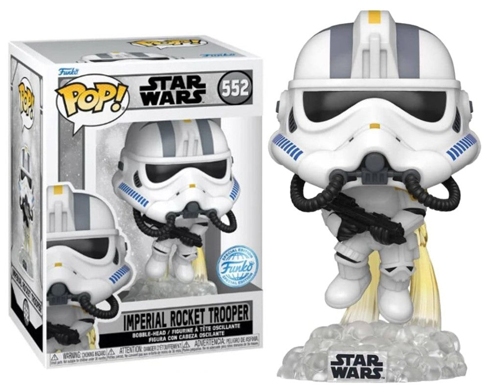 POP! Star Wars: Battlefront Vinyl Figure Imperial Rocket Trooper Special Edition 9 cm ANIMATEK