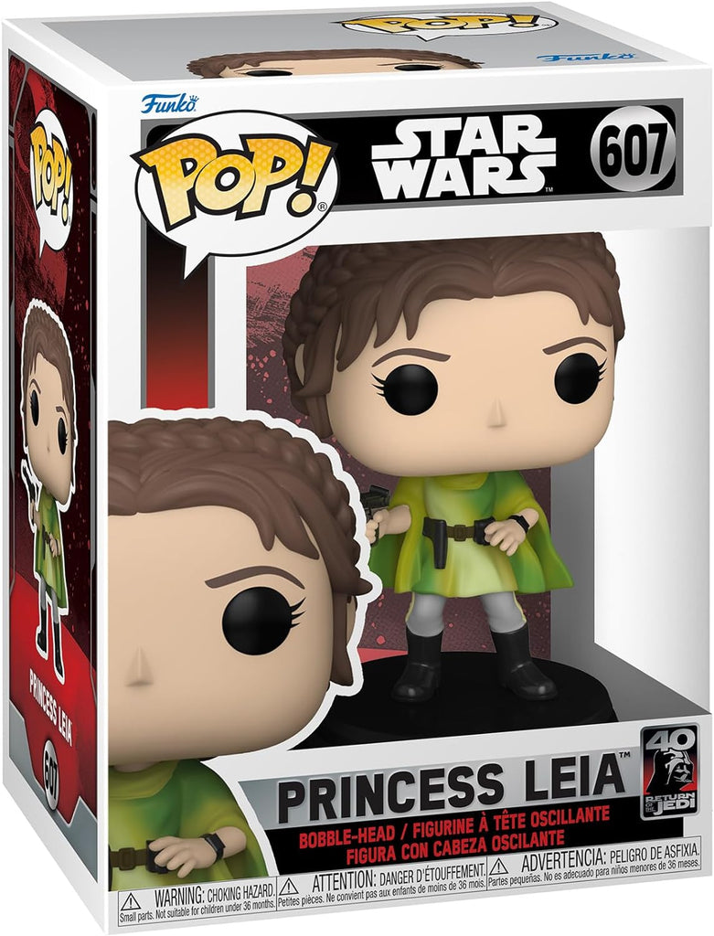 POP! Star Wars Return of the Jedi 40th Anniversary Vinyl Figure Leia 9 cm ANIMATEK