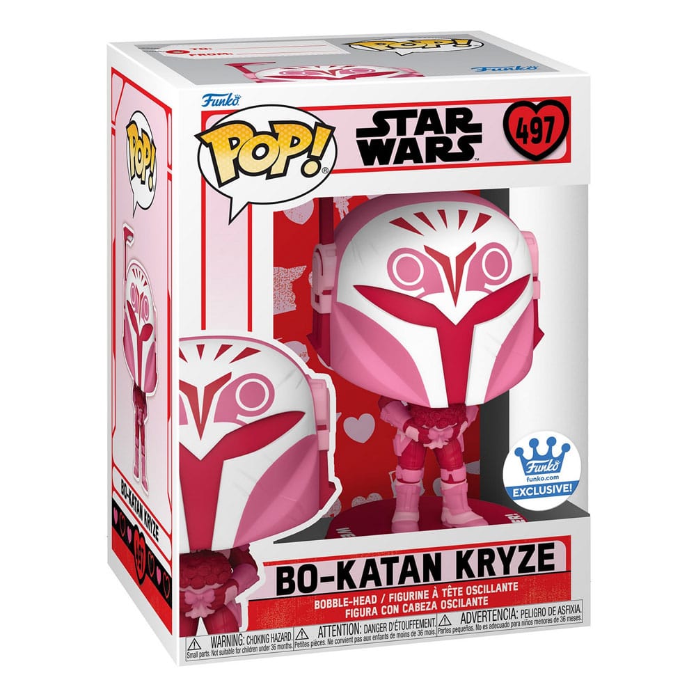 POP! Star Wars Valentines Vinyl Figure Bo Katan Exclusive 9 cm ANIMATEK