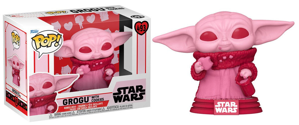 POP! Star Wars Valentines Vinyl Figure Grogu 9 cm ANIMATEK