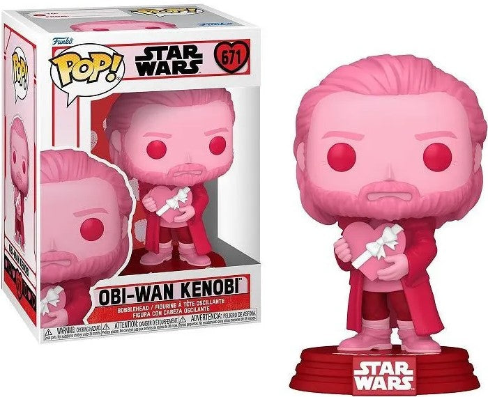 POP! Star Wars Valentines Vinyl Figure Obi-Wan Kenobi 9 cm ANIMATEK