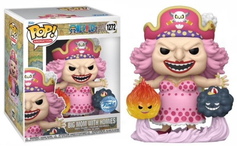 POP! Super: One Piece - Big Mom w/Homies 15 cm Exclusive ANIMATEK