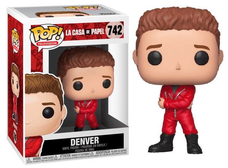 POP! TV La Casa de Papel Denver 9 cm ANIMATEK