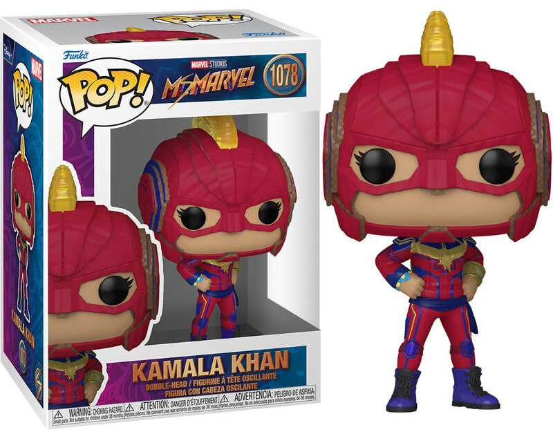 POP! TV Ms. Marvel Vinyl Figure Kamala Khan 9 cm ANIMATEK