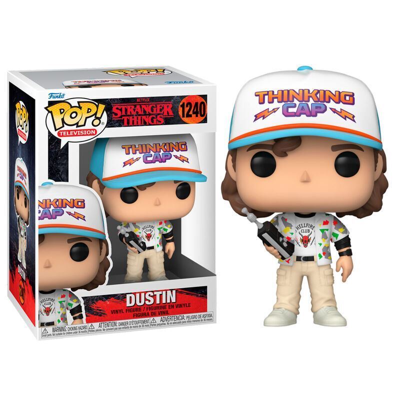 POP! TV Stranger Things Vinyl Figure Dustin 9 cm ANIMATEK