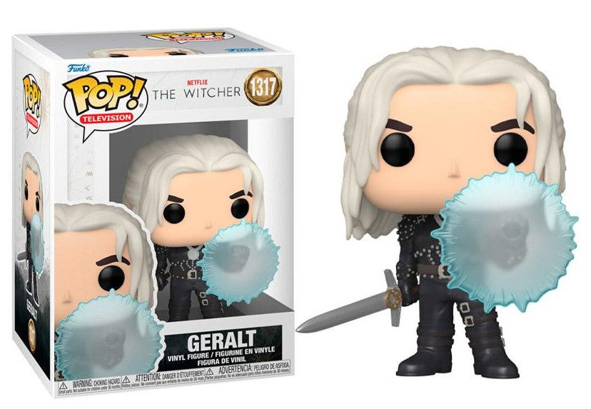 POP! TV The Witcher S2 Vinyl Figure Geralt (Shield) 9 cm ANIMATEK