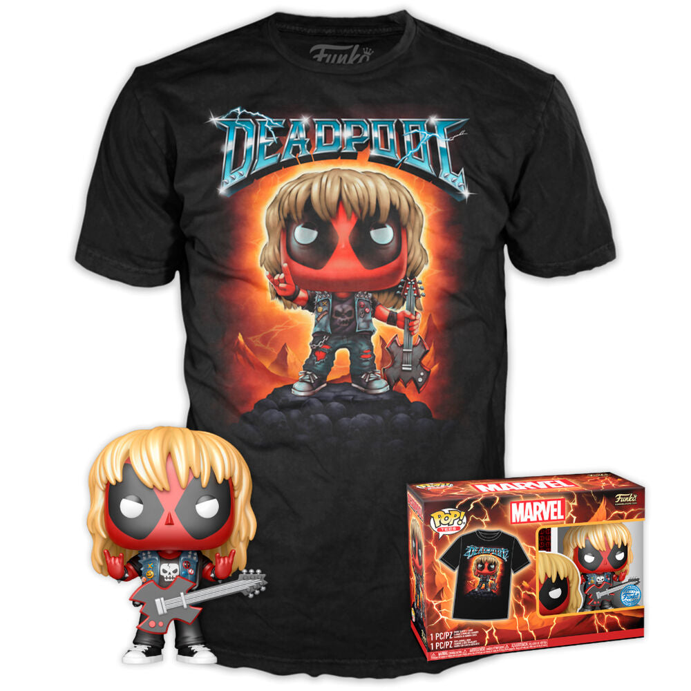 POP! & Tee Marvel Deadpool Heavy Metal ANIMATEK