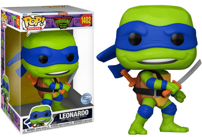 POP! Teenage Mutant Ninja Turtles Super Sized Jumbo Vinyl Figure Leonardo 25 cm ANIMATEK