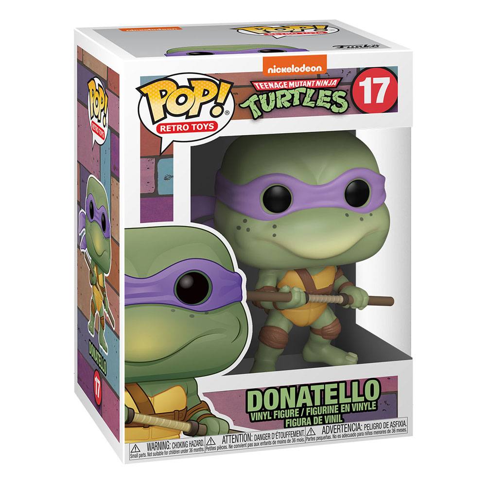 POP! Television Teenage Mutant Ninja Turtles Vinyl Figure Donatello 9 cm ANIMATEK