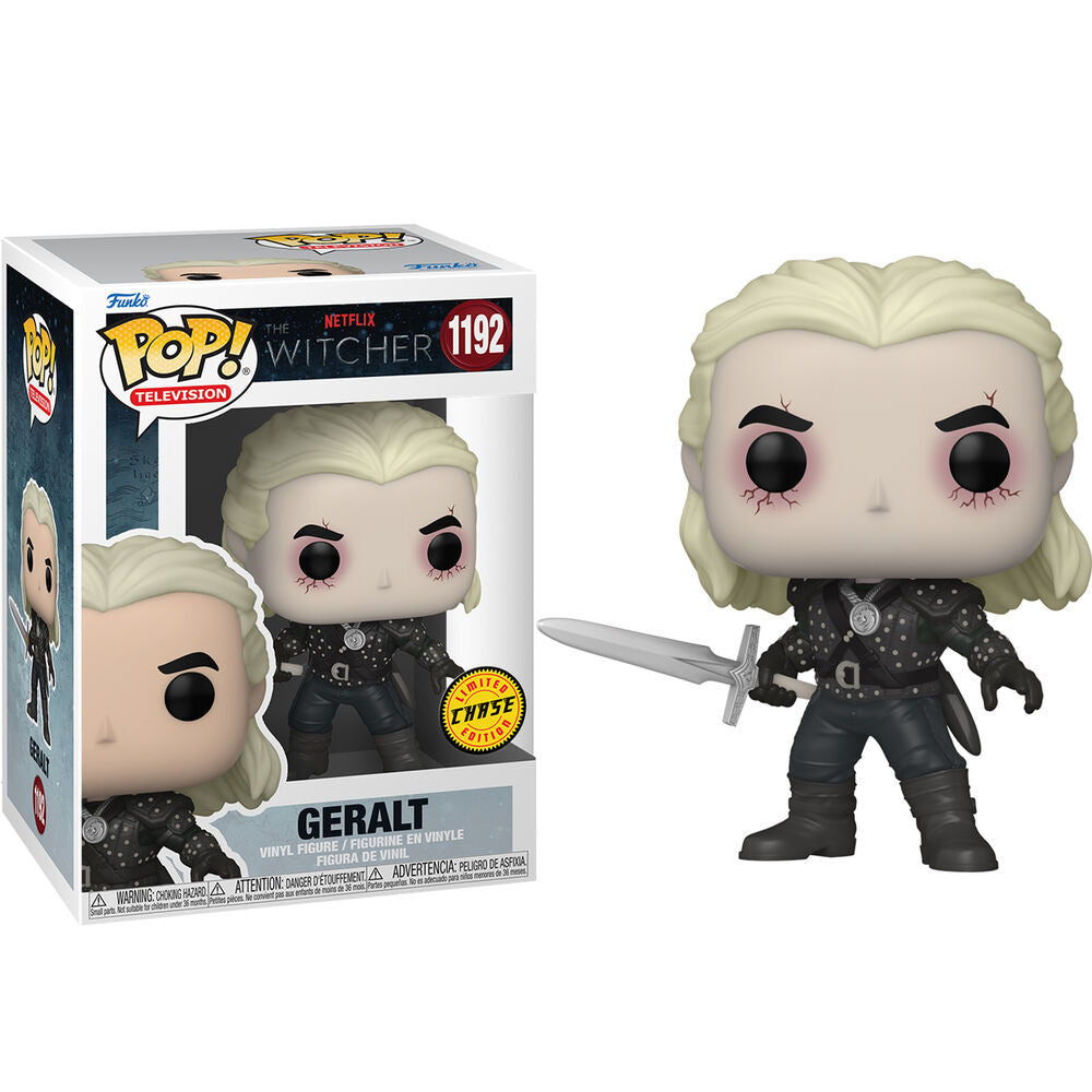 POP! The Witcher Geralt Chase - Edição Limitada ANIMATEK