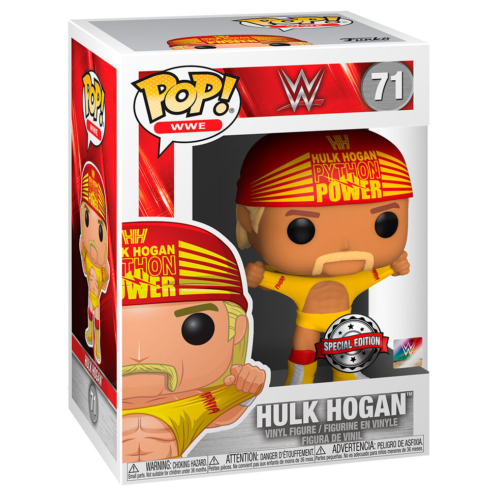 POP! WWE Hulk Hogan WrestleMania 3 Exclusive 9cm ANIMATEK