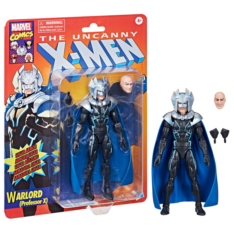 PRÉ-RESERVA - Hasbro Marvel Legends Warlord Professor X X-Men Marvel 15cm ANIMATEK