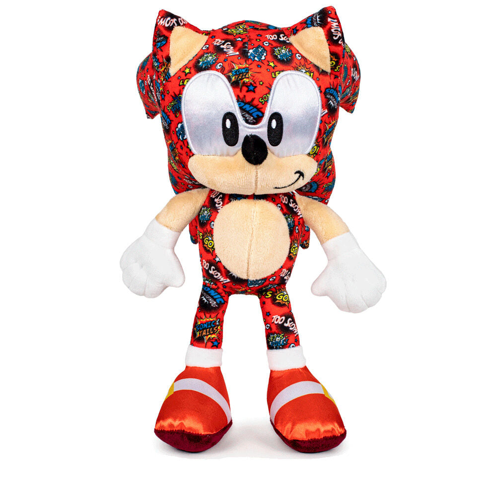 Peluche Sonic Red Comic Sonic the Hedgehog 30 cm ANIMATEK