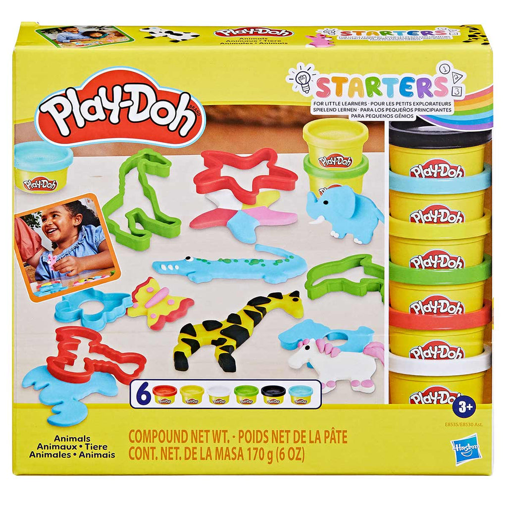 Plasticina Aprendizagem Animais Play-Doh Hasbro E8535/E8530 ANIMATEK