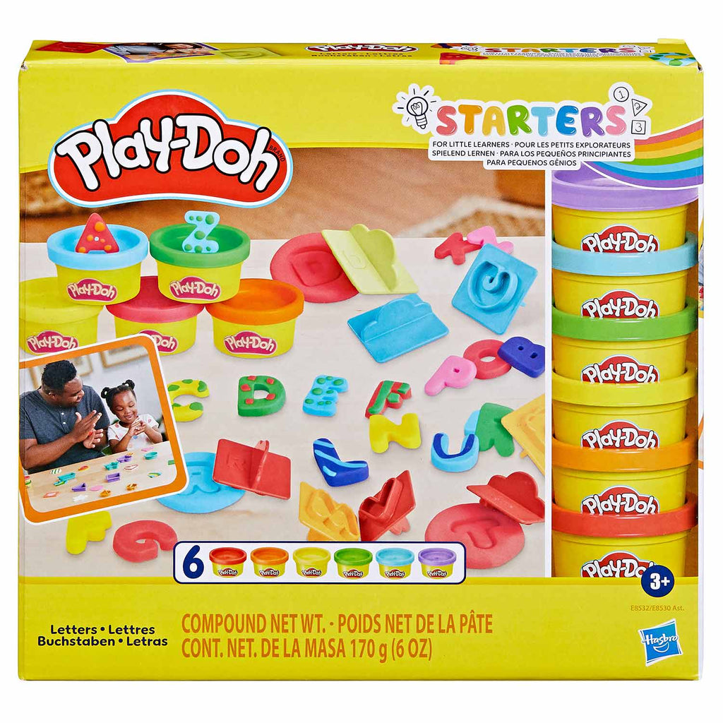 Plasticina Aprendizagem Letras Play-Doh Hasbro E8532/E8530 ANIMATEK