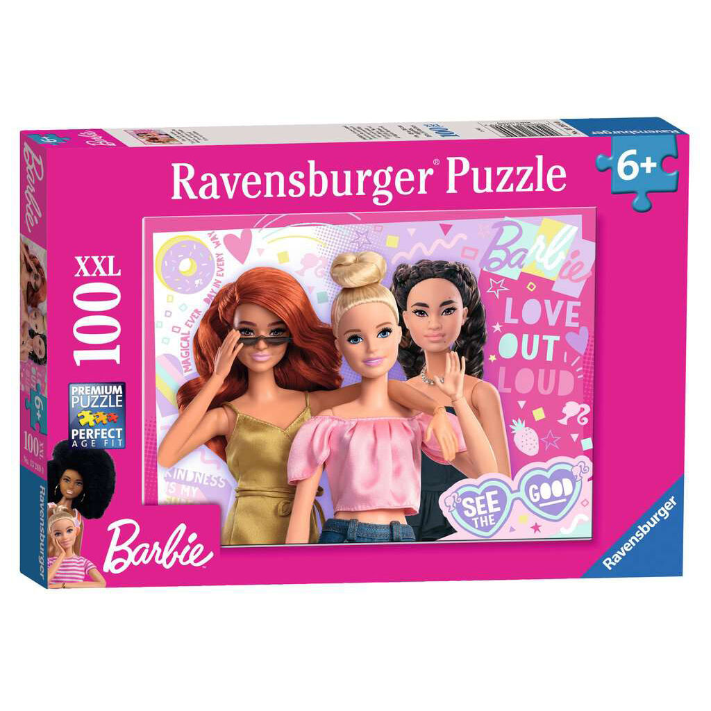 Puzzle Barbie 100 Peças XXL ANIMATEK