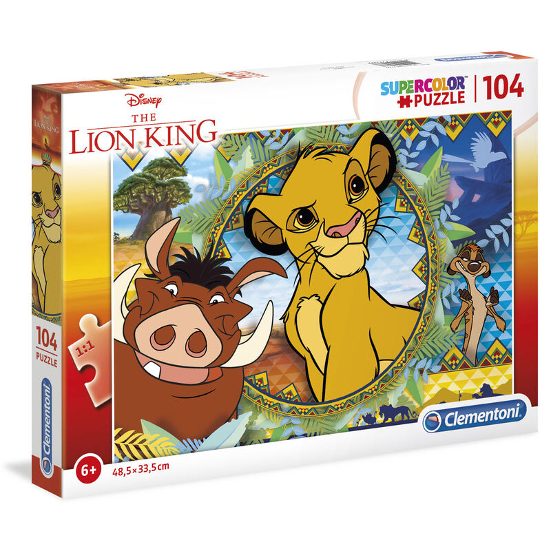 Puzzle Disney O Rei Leão 104 Peças - Clementoni Infantil ANIMATEK