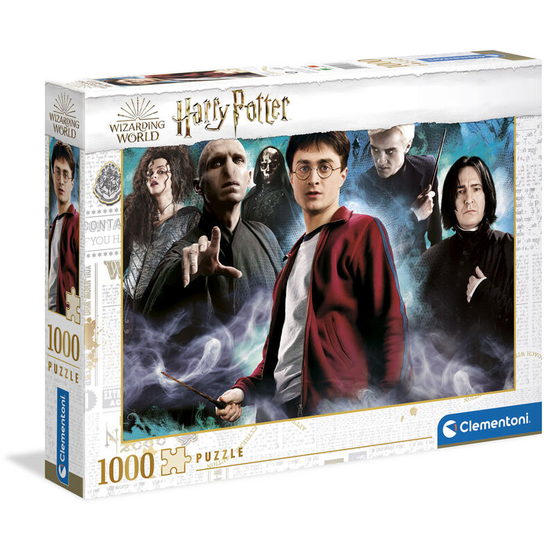 Puzzle Harry Potter Harry vs. The Dark Arts 1000 Peças ANIMATEK