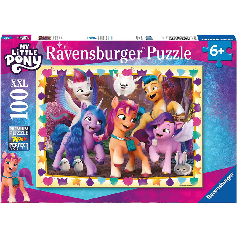 Puzzle My Little Pony 100 Peças XXL ANIMATEK