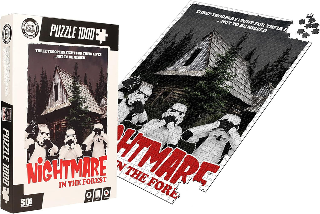 Puzzle Star Wars Original Stormtrooper 1000 Peças - Nightmare in the Forest ANIMATEK