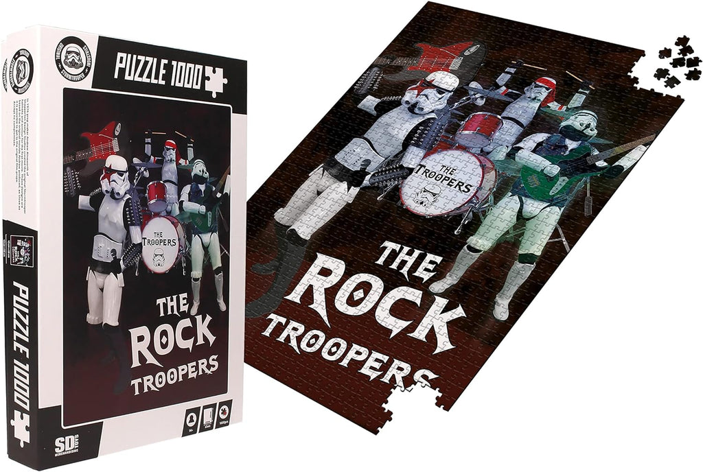 Puzzle Star Wars Original Stormtrooper 1000 Peças - The Rock Troopers ANIMATEK