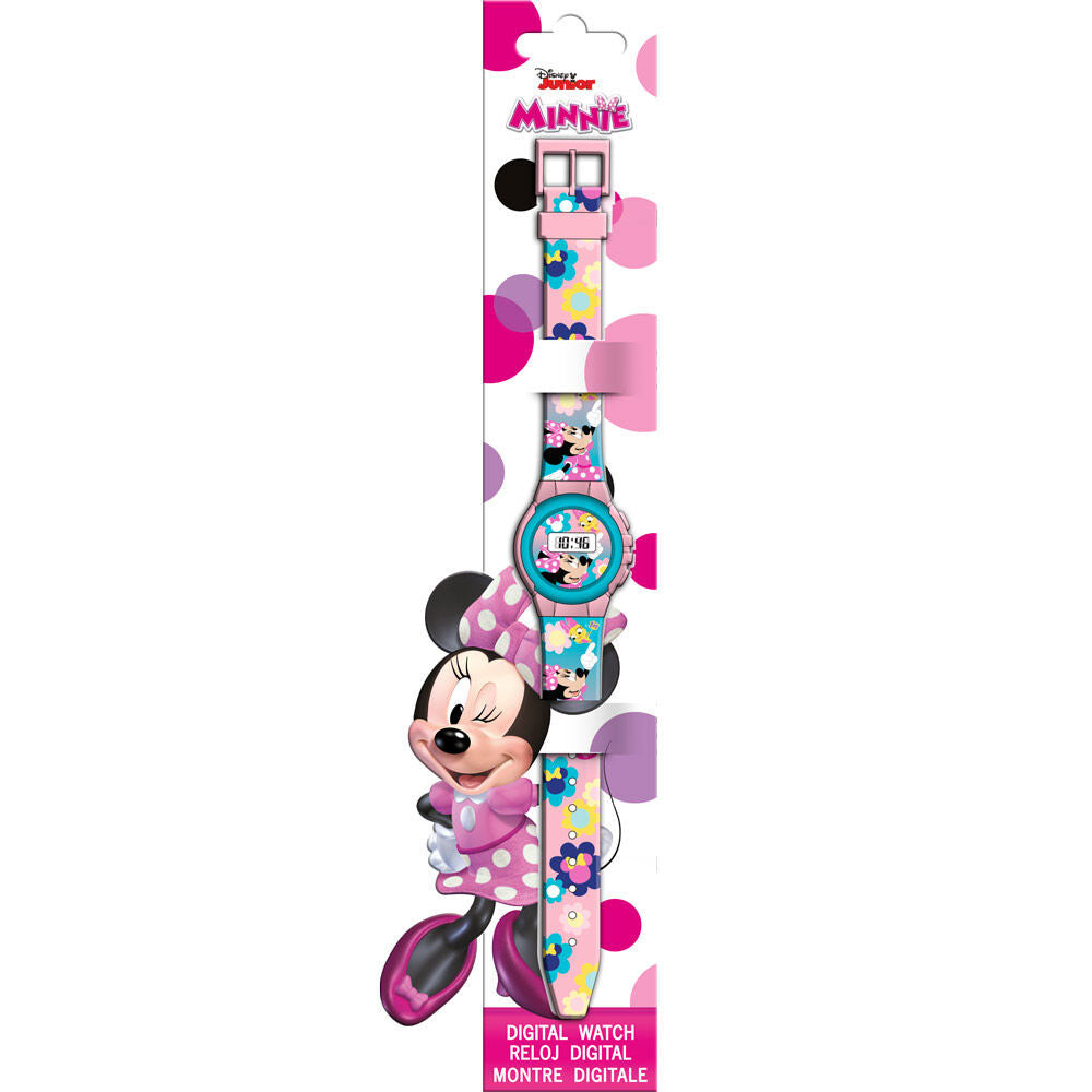 Relógio de Pulso Digital Disney Minnie Mouse MN4443 ANIMATEK