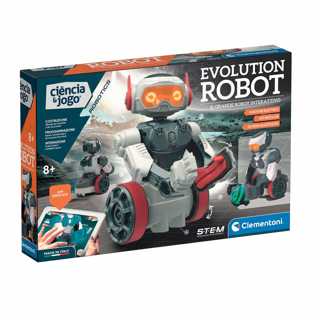 Robot Interativo Evolution 2.0 Clementoni Ciência & Jogo 67793 ANIMATEK