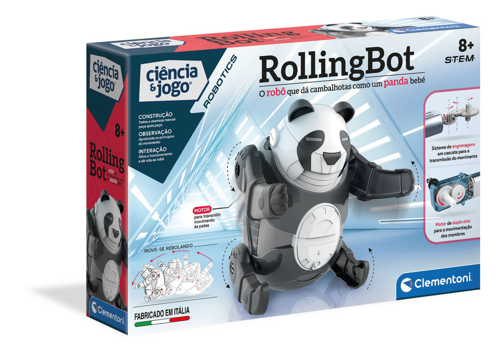 Robot Interativo Rollingbot Clementoni Ciência & Jogo 67292 ANIMATEK