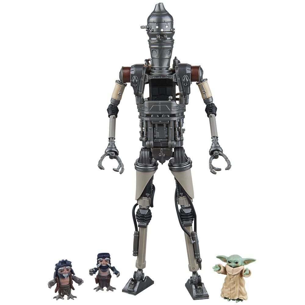 Set Figuras IG-12 & Grogu The Mandalorian Star Wars 15 cm ANIMATEK