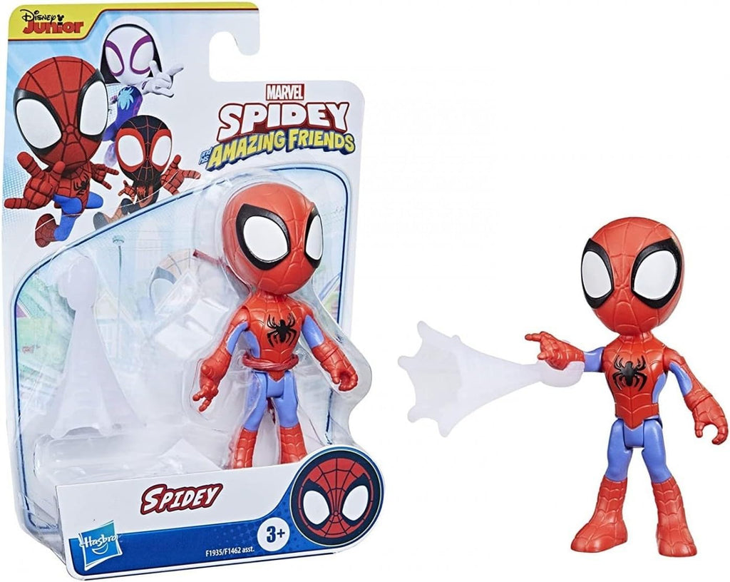 Spidey And His Amazing Friends - Figura de Ação Spidey 10cm Marvel Hasbro F1935 ANIMATEK