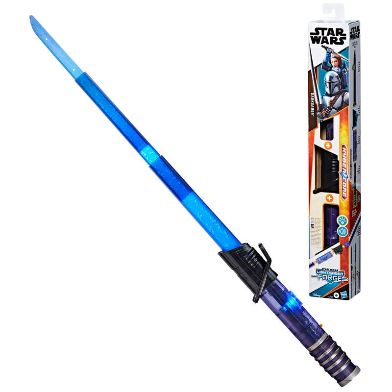 Star Wars Lightsaber Eletrônico Forge Kyber Core Darksaber ANIMATEK