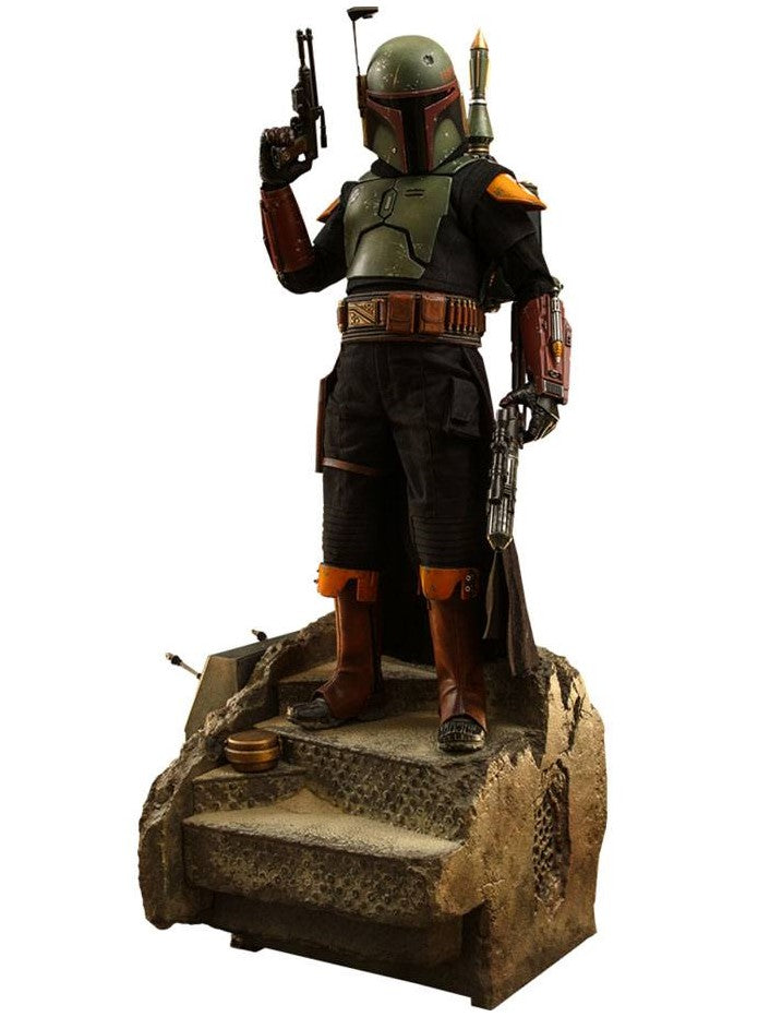 Star Wars: The Book of Boba Fett 1/4 Boba Fett (Versão Deluxe) 45 cm ANIMATEK