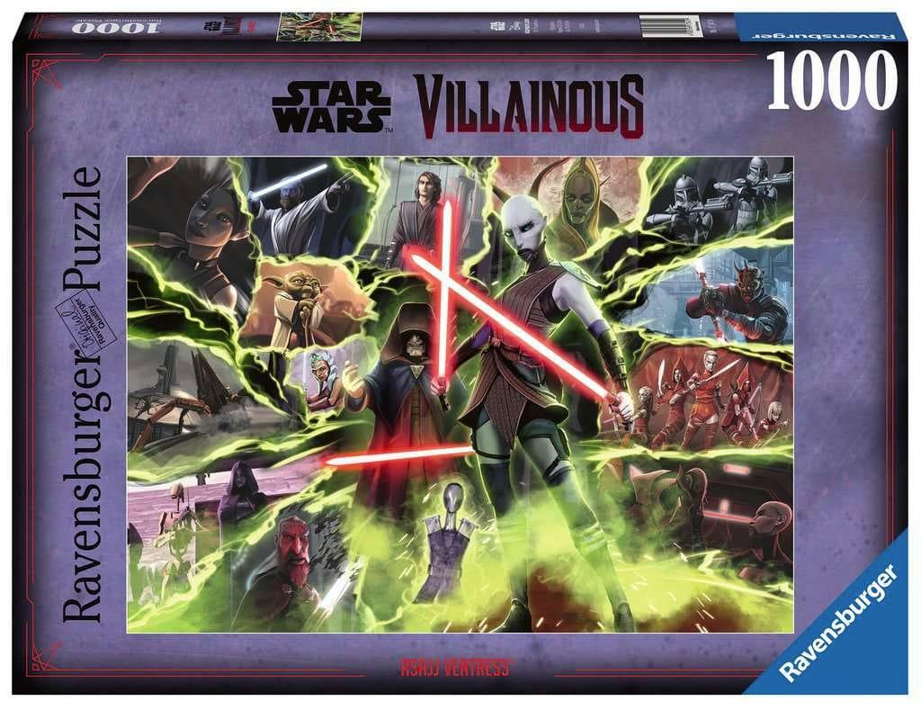 Star Wars Villainous Jigsaw Puzzle Asajj Ventress (1000 peças) ANIMATEK