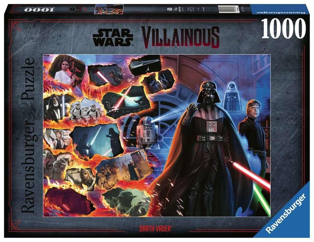 Star Wars Villainous Jigsaw Puzzle Darth Vader (1000 peças) ANIMATEK