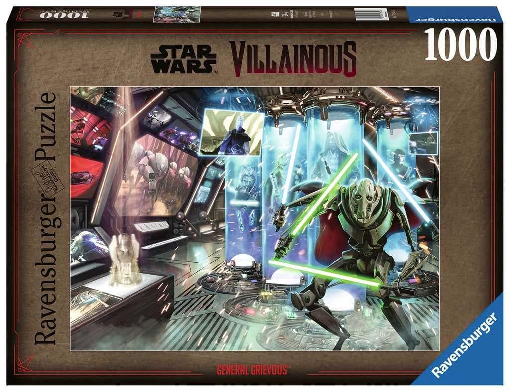 Star Wars Villainous Jigsaw Puzzle General Grievous (1000 peças) ANIMATEK