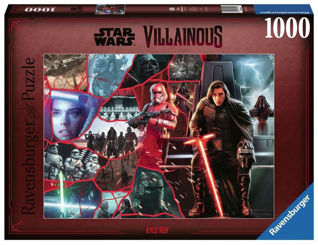 Star Wars Villainous Jigsaw Puzzle Kylo Ren (1000 peças) ANIMATEK