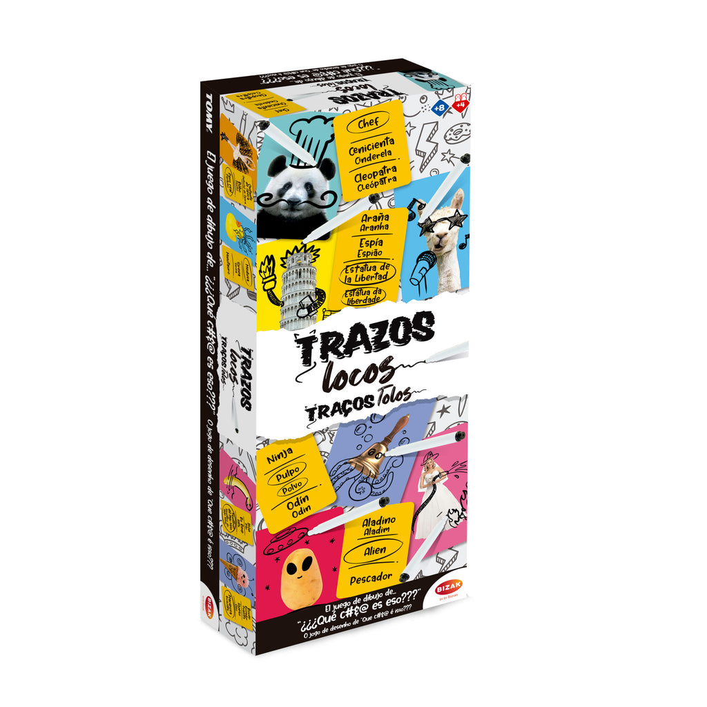 Traços Loucos - Deface Race Creative Toys Versão Portuguesa ANIMATEK