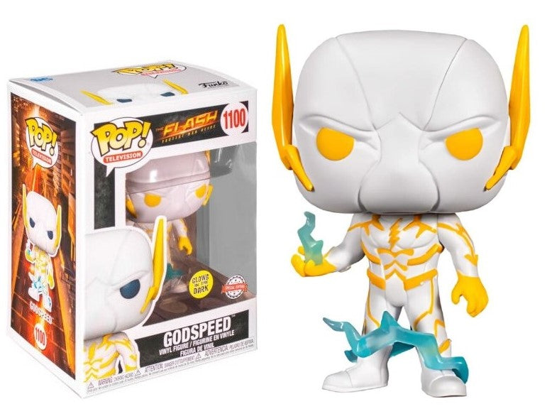 POP! DC Comics – The Flash: Godspeed Edição Exclusiva (Glow in the Dark) 9 cm